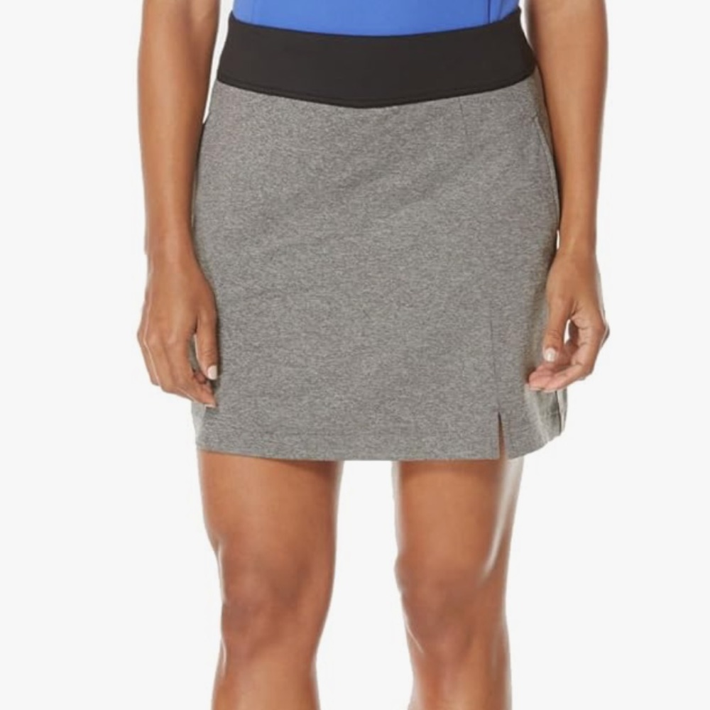 *FREE IN BUNDLE* PGA TOUR Womens 16" Expandable Heather Skort